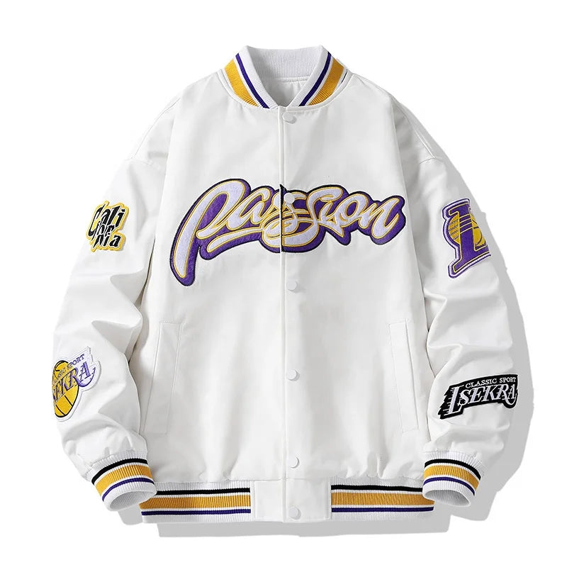 2024 Factory Wholesale Custom Jacket Custom Embroidery Men's Jackets College Varsity Jacket
