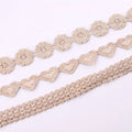 Deepeel RC155 Clothing Sewing Accessories Home Textiles Garment Openwork Embroidery Cotton Lace Fabric