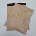 MOQ100pcs Custom Printed Express Courier Recycled  Beige Bags Shipping Package Envelope Poly Mailer Mailing Poly Mailer Bag