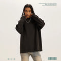 2022 New Male Heavy 305G Long Sleeve T-shirt Loose Men's Fashion Brand Wholesale China 100% Cotton Bottomed Shirt Oversize
