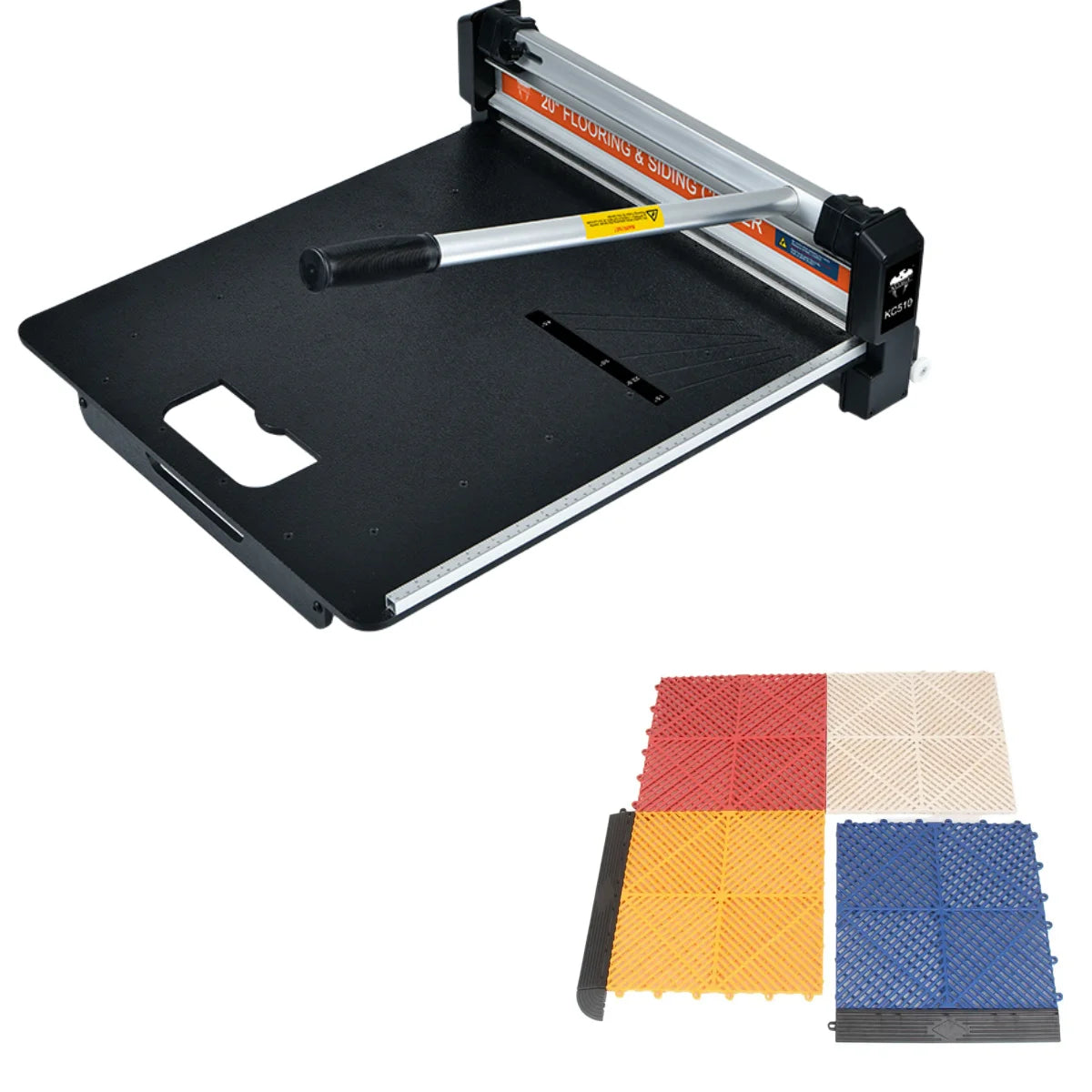 Premium Siding & Tile Flooring Cutter for Cutting SPC WPC LVP LVT VCT Materials in Laminate Vinyl Floors & Car Wash Rooms