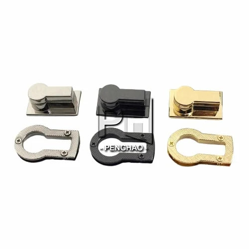 Metal Bag Turn Lock Twist Lock Clasp for Leather Craft Women Bag Handbag Shoulder Bag Purse DIY Hardware Accessories