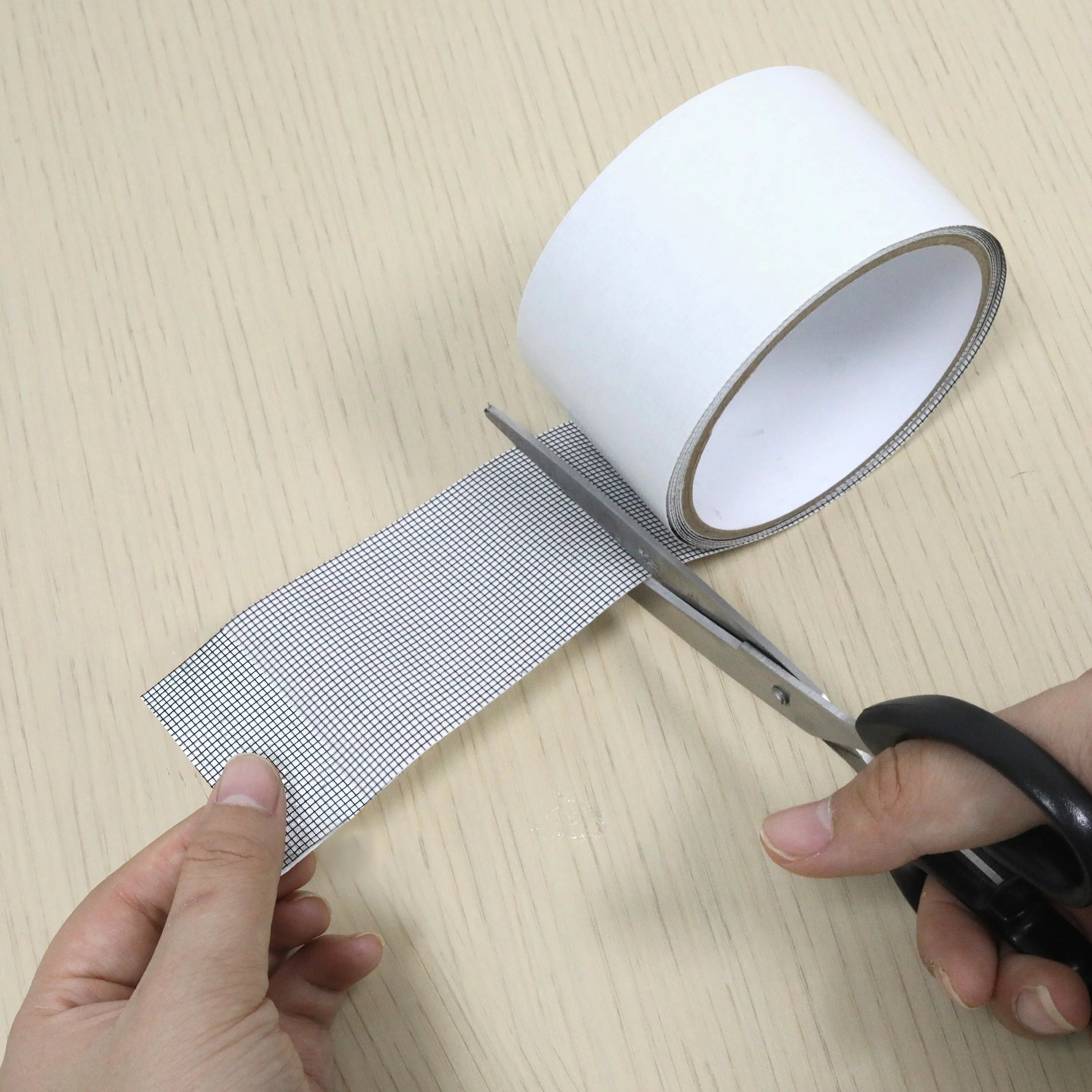 Waterproof and Mosquito-Proof Glass Fiber Repair Tape Window Door Mosquito Netting Patch Repair Broken Hole Screen Repair Tape