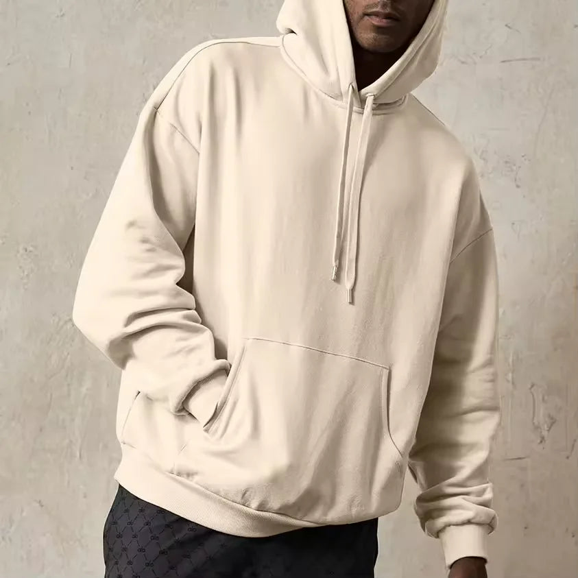 Custom logo French Terry Pullover Hoodies Men Clothing Manufacturers High Quality Drop Shoulder Oversized Hoodie Men Sweatsuits