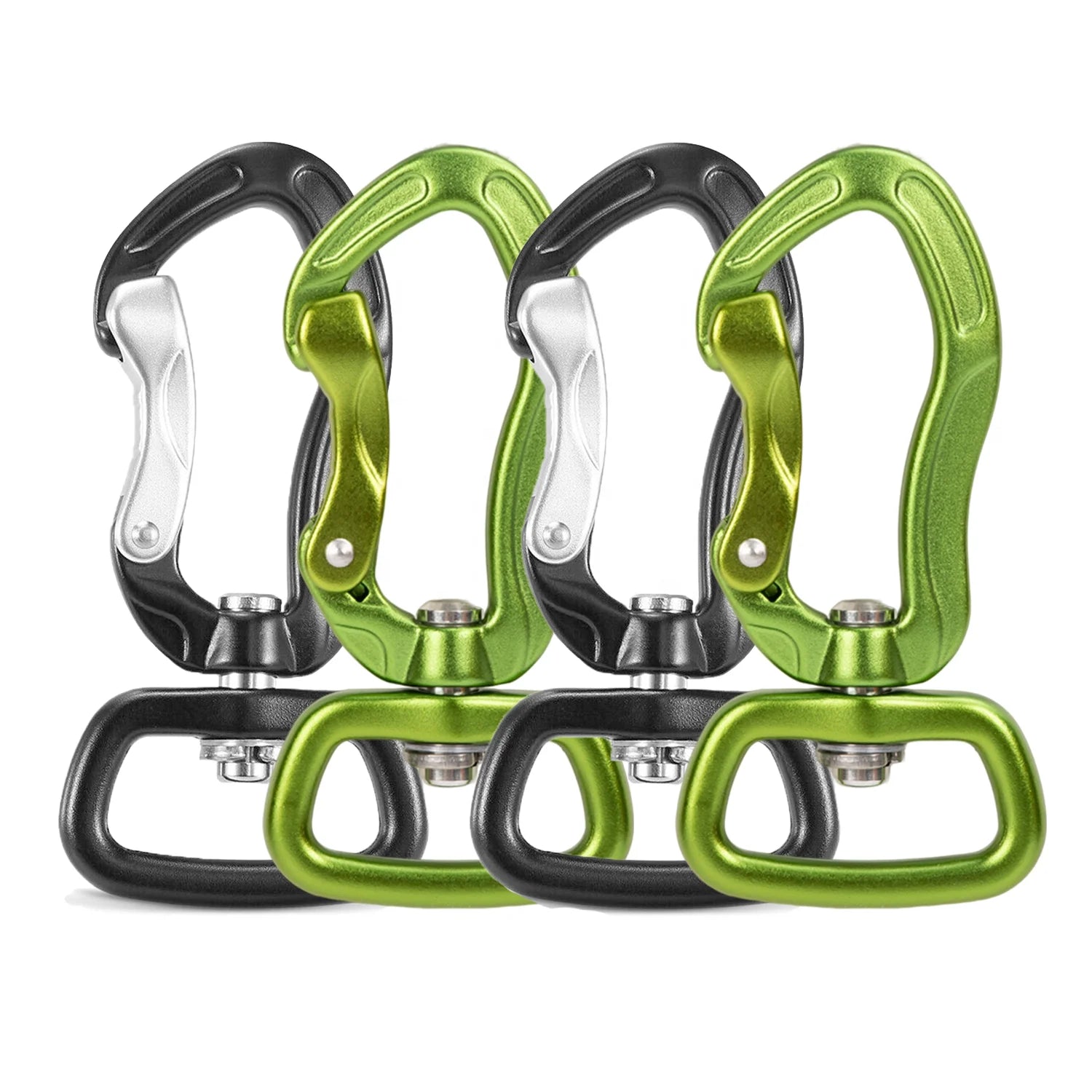 MIni Swivel Carabiner for Dog Leash - Anti-Loss Carabiner for Pets Keys Backpacks Custom Dog Carabiner