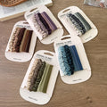 Wholesale 6 Korean Fashion Simple Low Saturation Small Intestine Hair Ties Gentle Girl Hair Accessories