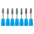 2023 New 5-in-1 Tornado Carbide Tungsten Nail Drill Bit Manicure Equipment for Beauty Carbide Nail Filing Bits