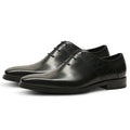 Handmade Custom Men's Oxford Lace-Up Formal Shoes Breathable Anti-Slip Wedding Party Shoes