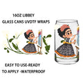 Factory Custom Waterproof Uv Dtf Cup Wraps Ready to Ship Transfers Wholesale Logo Decals Uv Dtf Printing Sticker for Cups