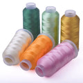 Silk Sewing Thread 120d/2 100% Viscose Rayon Embroidery Thread for Computer Embroidery