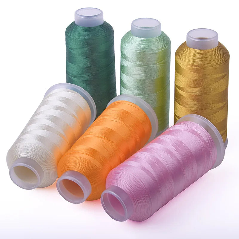 Silk Sewing Thread 120d/2 100% Viscose Rayon Embroidery Thread for Computer Embroidery