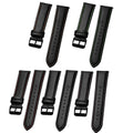 Genuine Leather Woven Watch Band with Quick Release for Huawei Samsung Galaxy Watch 6 5 Pro Universal Strap Textured Design