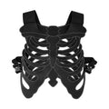 OEM Private Label Men Functional Mesh Multi-pocket Tactical Hip-hop Black Men Pu Vest