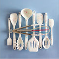 Hot Sale Candy Pattern Silicone Kitchenware 10-piece Non-stick Cookware Household Kitchenware Set
