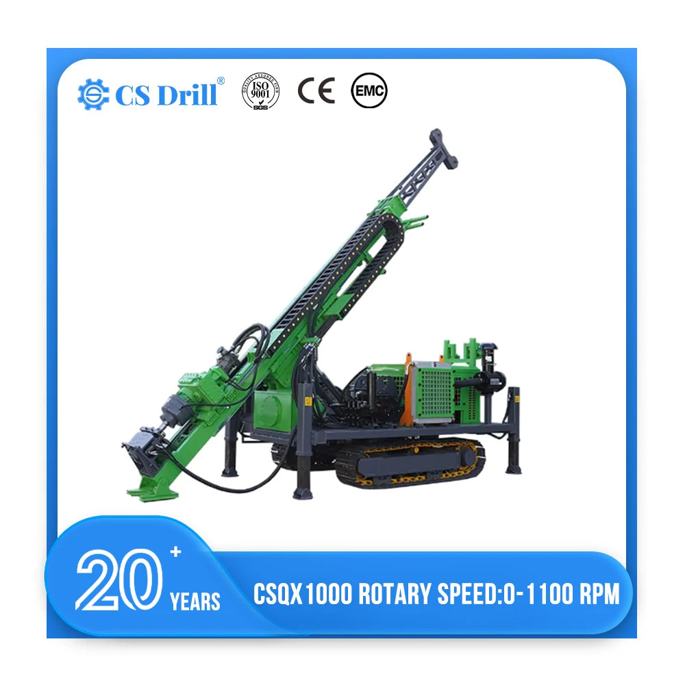 Crawler Mining Machinery New Coal Core Sample Cutting Drill Machine Cummins Diesel Engine Powered Core Drilling Equipment