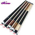 Xmlivet 5color Wooden Inlay Handmade Billiards Pool Cue Sticks with Real Leather Grip Wholesale