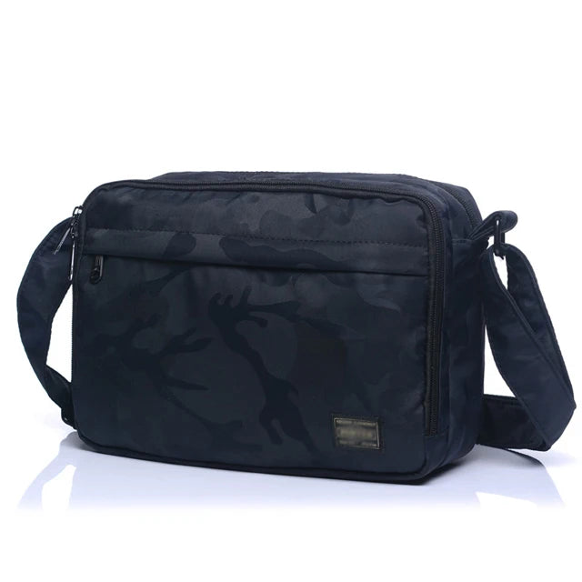 New Arrival Product Sling Crossbody Travel Bag for Men Shoulder Messenger Black