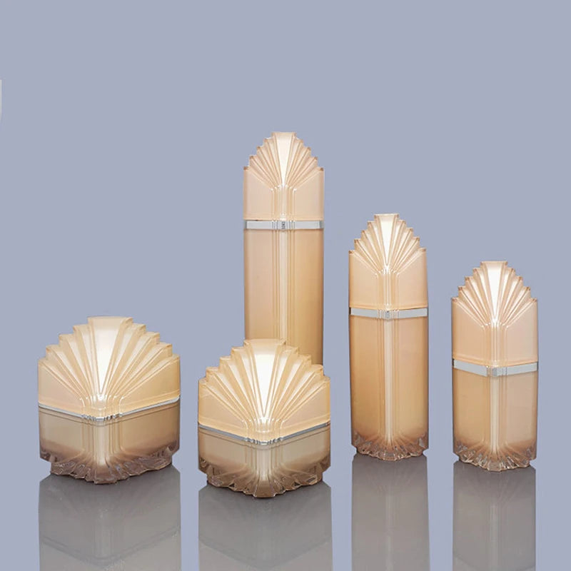 In Stock Ready to Ship 30ml 50ml 100ml Hot-Selling High Quality Cosmetic Packaging Cosmetic Acrylic Bottle and Cosmetic Bottle
