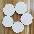 Promotion Price Blank Sublimation Sandstone Car Ceramic coaster with Fast Delivery Blank Sublimation Car coaster