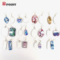 MDF Sublimation Personalized Custom Shape Pattern Earrings Are Used for Parties to Celebrate Festivals and Carnivals