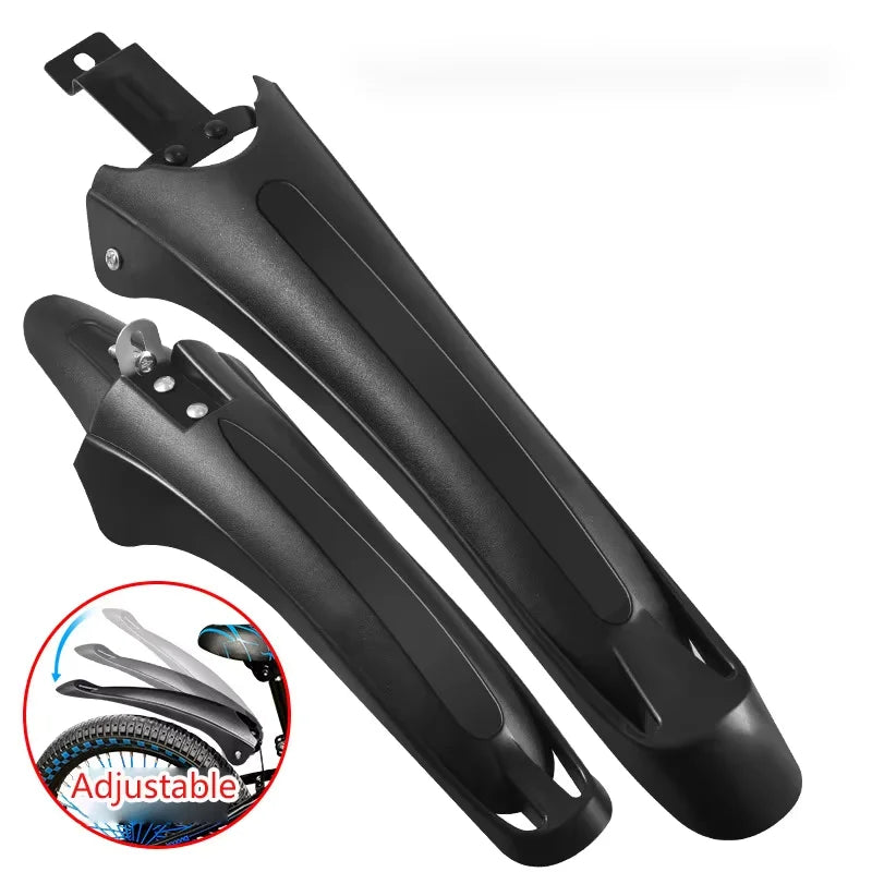 Bike Fender Quick Release Bike Fenders for MTB Road Bike Adjustable Bicycle Mudguards Thicken & Widen Mud Guard Accessories