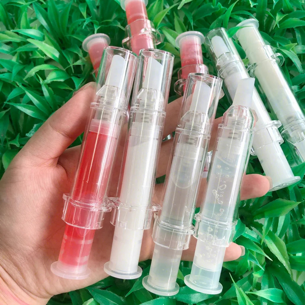 Fruit Scent Moisturize Enhance Lip Volume Natural Lip Plumper Gloss with Private Label