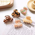 French Style Acetate 4cm Mini Small Hair Claw Clips Ladies Retro Small Hair Clip Cute Girls Hair Accessories for Women