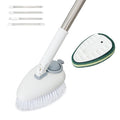 Long Handle Plastic Bathroom Cleaning Brush with Soap Dispenser