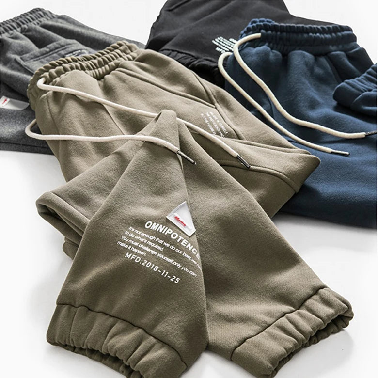 Fleece Men French Terry Sweat Pants Jogging Mens Loose OEM Men's Sport Cotton Custom Casual Joggers Sweatpants
