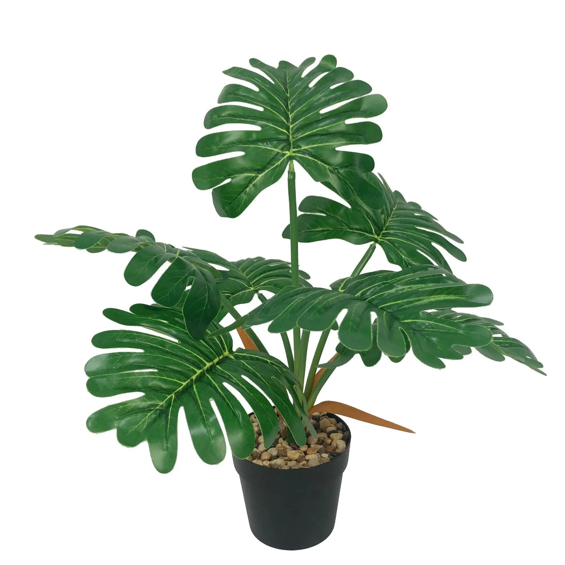 37cm Plant and Green Leaf for Home Decor Wholesale Wedding Art Decorative Bonsai Plants