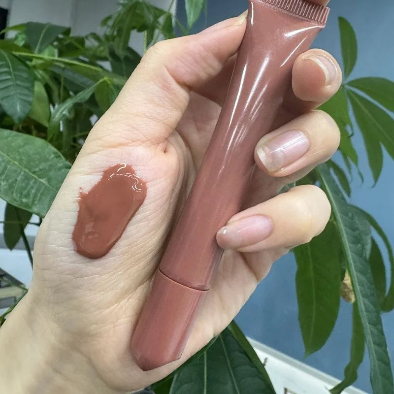 Customizable Logo Lip Gloss PEPTIDE Lip Tint Waterproof Liquid Vegan Lip Balm Trendy Design Private Label PEPTIDE Lipgloss