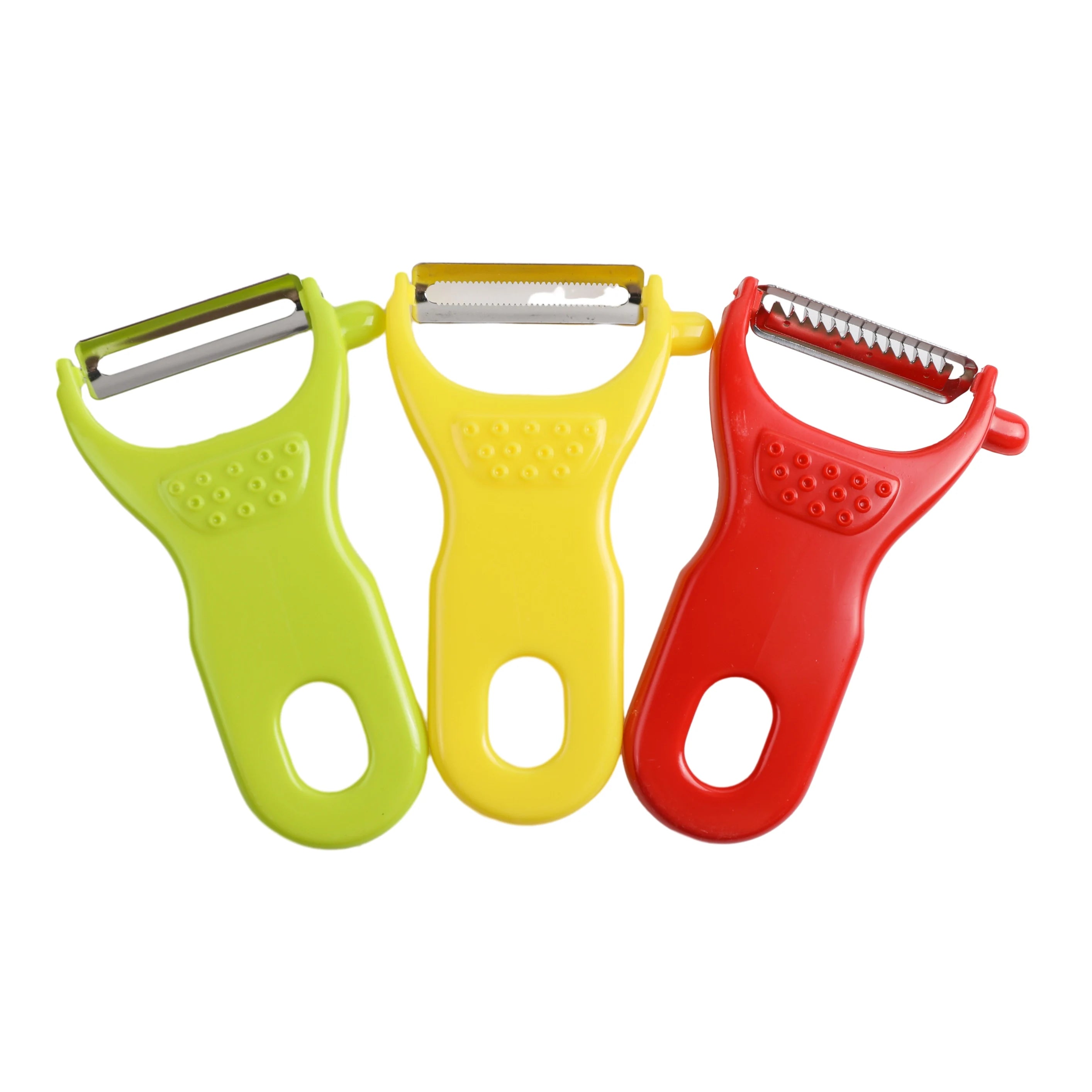 New Arrival Customised Steel Kitchen Gadgets Multi-purpose Potato Peeler with Non-Slip Handle Fruit Vegetable Cutter & Knife