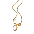 Name Stethoscope Necklace Heart Ecg Gold Plated Nurse Doctor Stethoscope Pendant Necklace Joyeria Fina Stainless Steel De China
