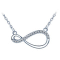 925 Sterling Silver Pendant Necklace for Women Zircon Necklace