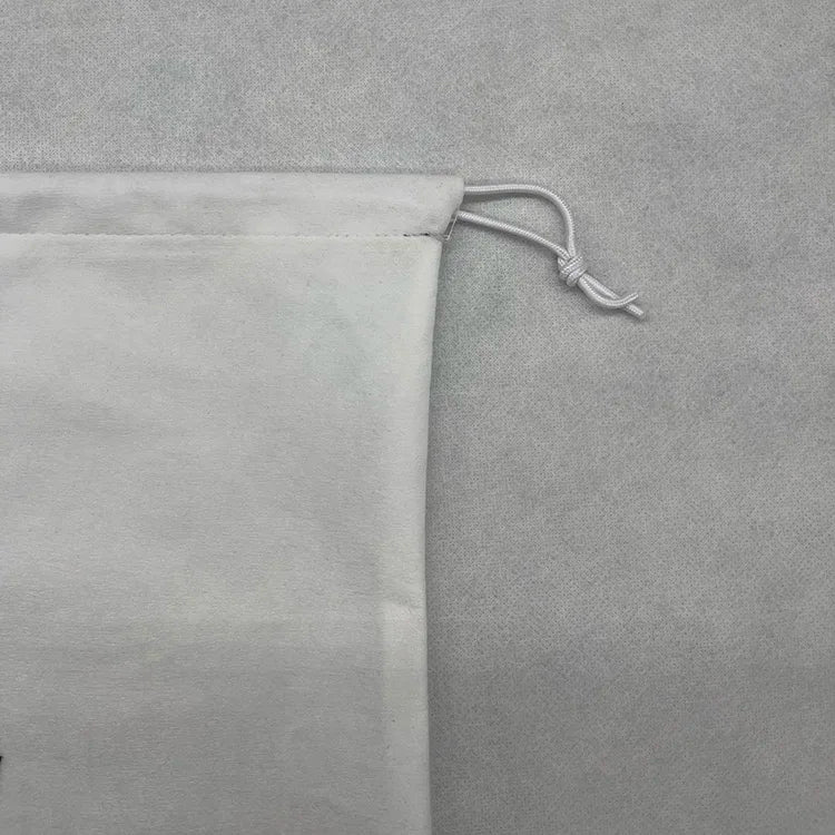 Promotional Hot Sale White Convenient Sports Traveldust Bag Dustproof Drawstring Shoe Bag Small Non Woven Fabric Drawstring Bag