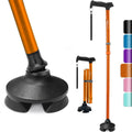 Rehaescort Adjustable Aluminum Walking Cane for Elderly-Multi-Purpose Rehabilitation Outdoor Use Multi-Color Options Lightweight