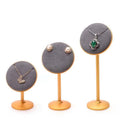 Fashion Hot Sale European Style Jewellery Shop Counter Metal Jewelry Display Necklace Stand for Live