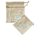 Custom Label Reusable Cotton Net Tote Bag Eco-Friendly Drawstring Storage Bag with Mesh for Hand Application for Shopping