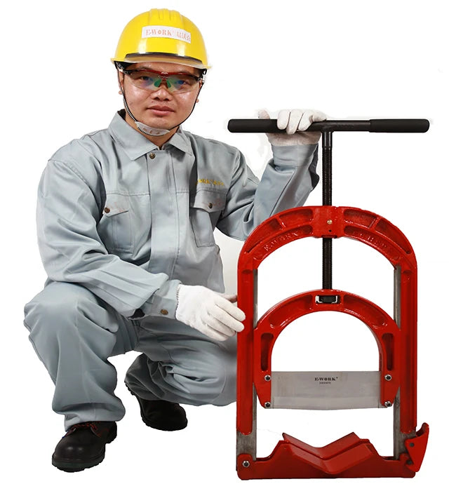 3-8 Inch Super Sale Manual PE Pipe Guillotine for Pipe Cutter ECH8PE
