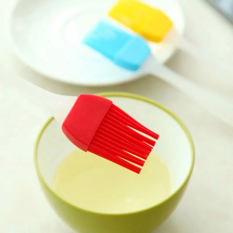 Silicone Bread Basting Brush BBQ Baking DIY Kitchen Cooking Tools Magic Cleaning Brushes Easy to Clean Wash Brushes