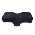 High Quality WJ-1050 Salon Custom Private Label Bamboo Fiber Lash Extension Contour Memory Foam Lash Pillow Cervical Support Bed