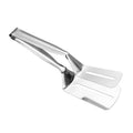 304 Stainless Steel Anti-Hot Metal Spatula Kitchen Food Clip for Barbecue Household Fried Fish Tongs With Stick Tool Packed Bag