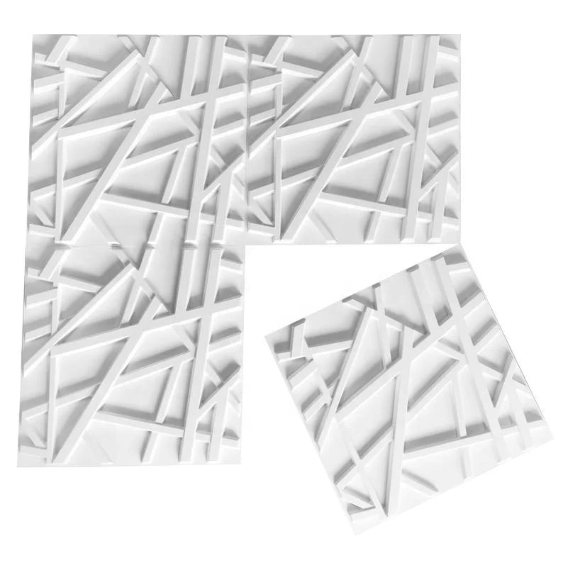 3D Waterproof PVC Wall Sticker for Modern Home & Hotel Use Fireproof & Moisture-Proof Wall Decor