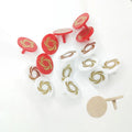 Manufacture  Plastic Wood logo Custom Golf  Ball Markers Marker Golf Customized with Bulk Wholesale Price