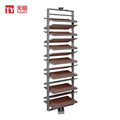 TIANYI Manufacturer Modern Aluminum Alloy Organizer Closet 360 Degree Rotating Shoe Cabinet & Rack for Living Room MegaBDM