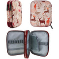 Crochet Hook Case Empty Zipper Bags Organizer Portable Travel Crochet Storage Bag  for Various Crochet & Knitting Tools