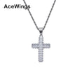 SN266   Hip Hop Bling Bling Iced Out Pendant Stainless Steel Material