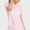 Summer New Wholesale Women Cool Equestrian Shirts Quick Dry Horse Riding T Shirts Shorts Sleeve Tops  Equestrian Riding  Apparel