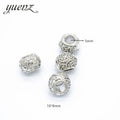 Tibetan Silver Metal Beads Fit for European Charm Bracelet Jewelry Making DIY Jewelry Findings Handmade R85