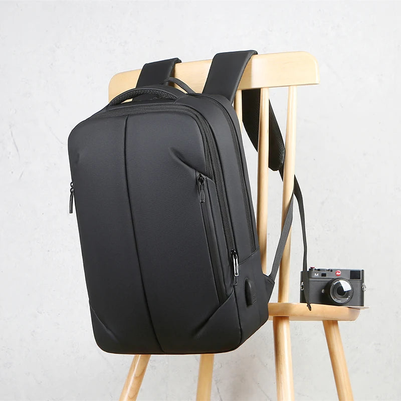 Custom Multifunction Durable Shockproof Office Backpack Expandable and Water-Proof with USB for Business Travel